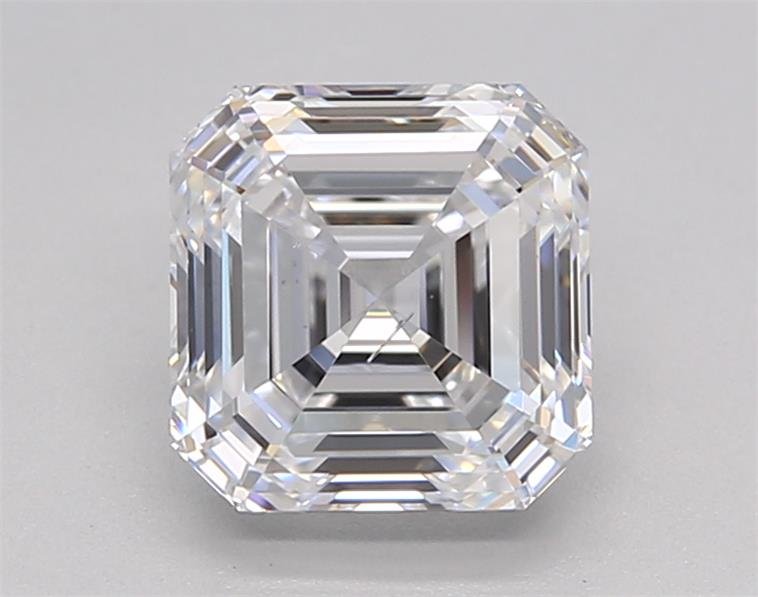 1.53ct D SI1 Rare Carat Ideal Cut Asscher Lab Grown Diamond