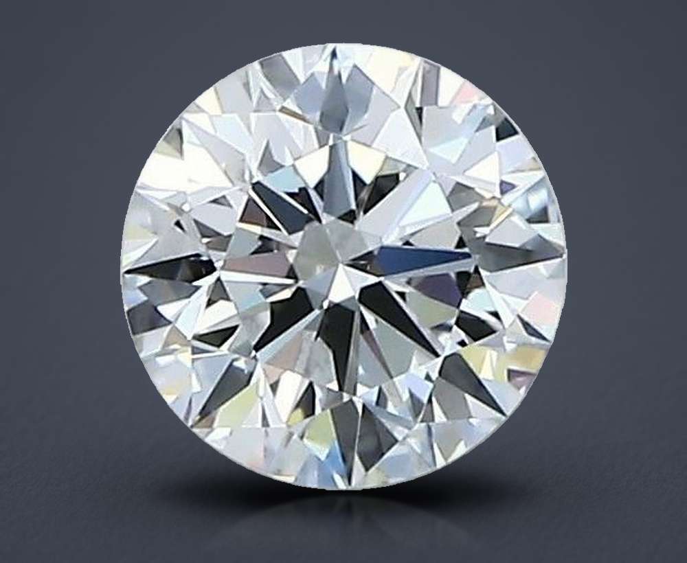 0.74 Carat Round Natural Diamond