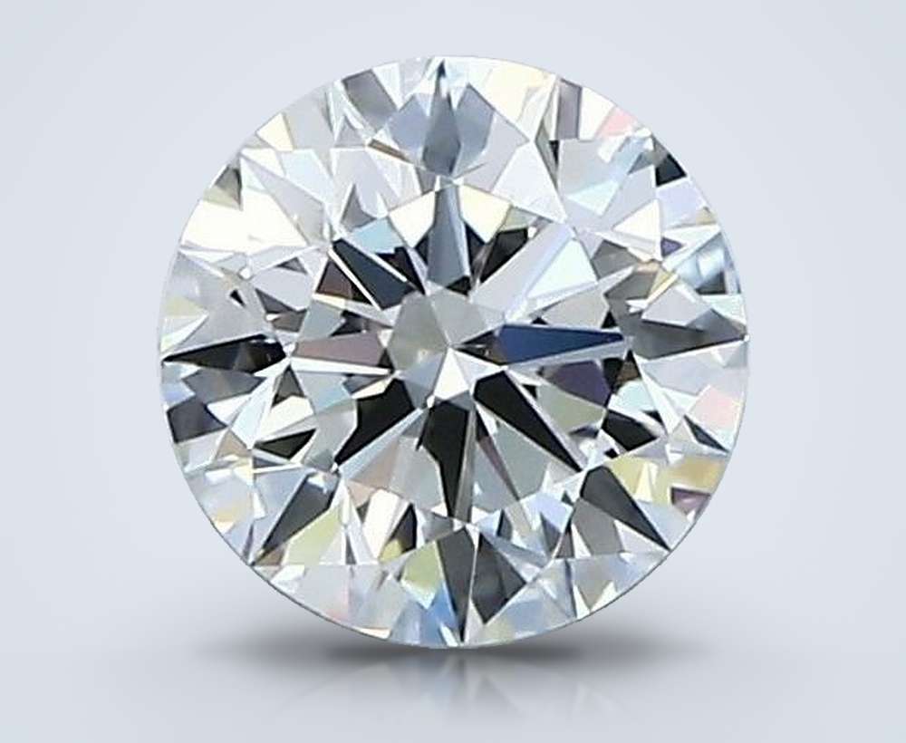 0.74 Carat Round Natural Diamond