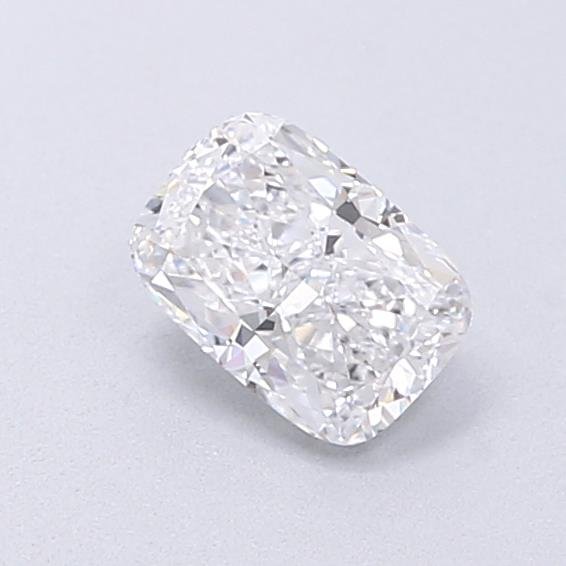 0.63ct D VVS2 Good Cut Cushion Lab Grown Diamond