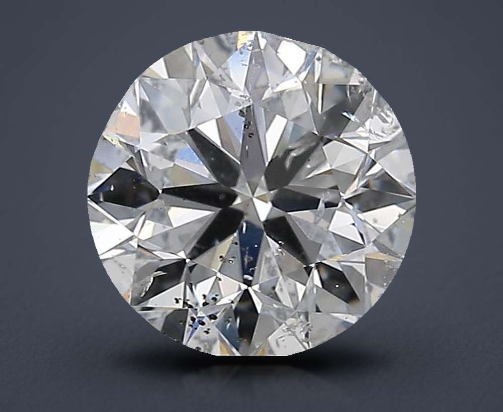2.50 Carat Round Natural Diamond