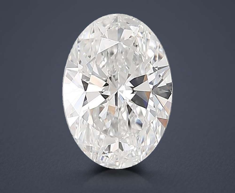 3.50 Carat Oval Lab Diamond