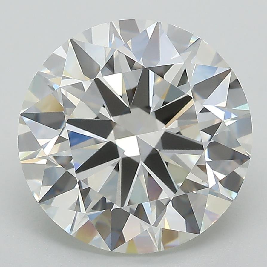 5.13ct G IF Rare Carat Ideal Cut Round Lab Grown Diamond