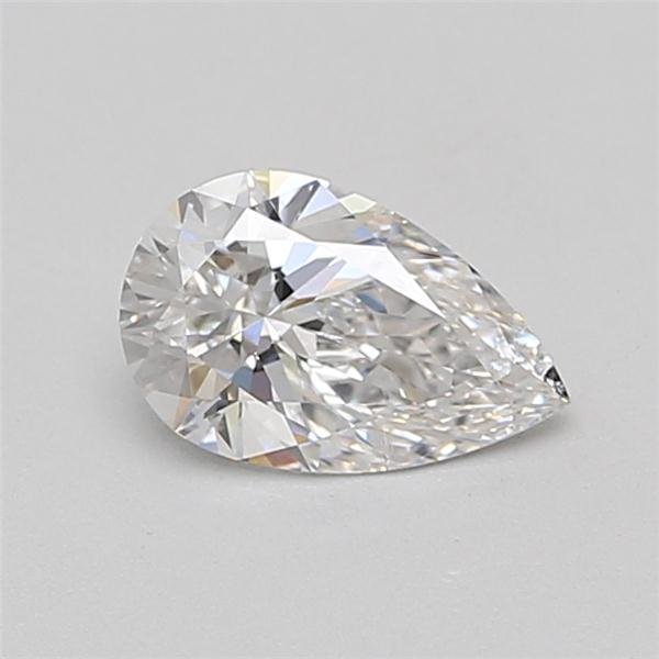 0.86ct D SI1 Rare Carat Ideal Cut Pear Lab Grown Diamond