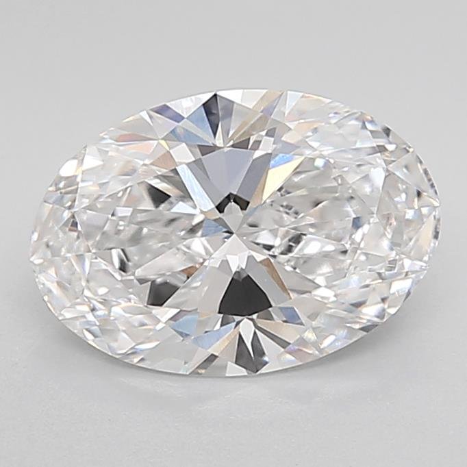 2.04ct D VS1 Rare Carat Ideal Cut Oval Lab Grown Diamond