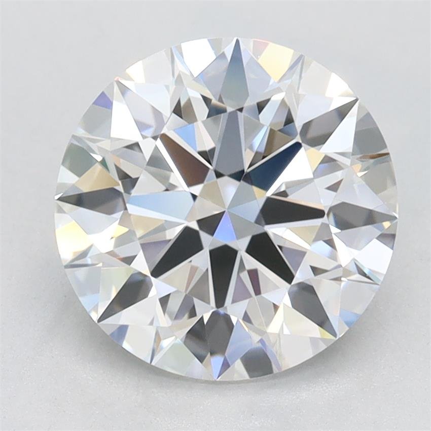 2.08ct E VVS1 Rare Carat Ideal Cut Round Lab Grown Diamond