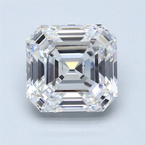 1.76ct D VS1 Rare Carat Ideal Cut Asscher Lab Grown Diamond