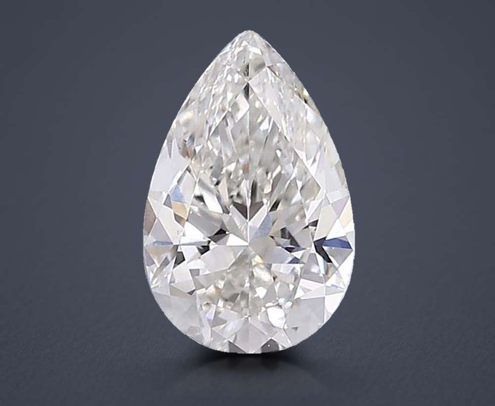 2.04 Carat Pear Lab Diamond