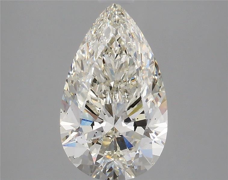 2.35ct I SI1 Rare Carat Ideal Cut Pear Lab Grown Diamond