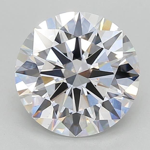 3.32ct E VS2 Rare Carat Ideal Cut Round Lab Grown Diamond