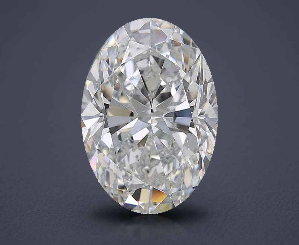 8.01 Carat Oval Natural Diamond