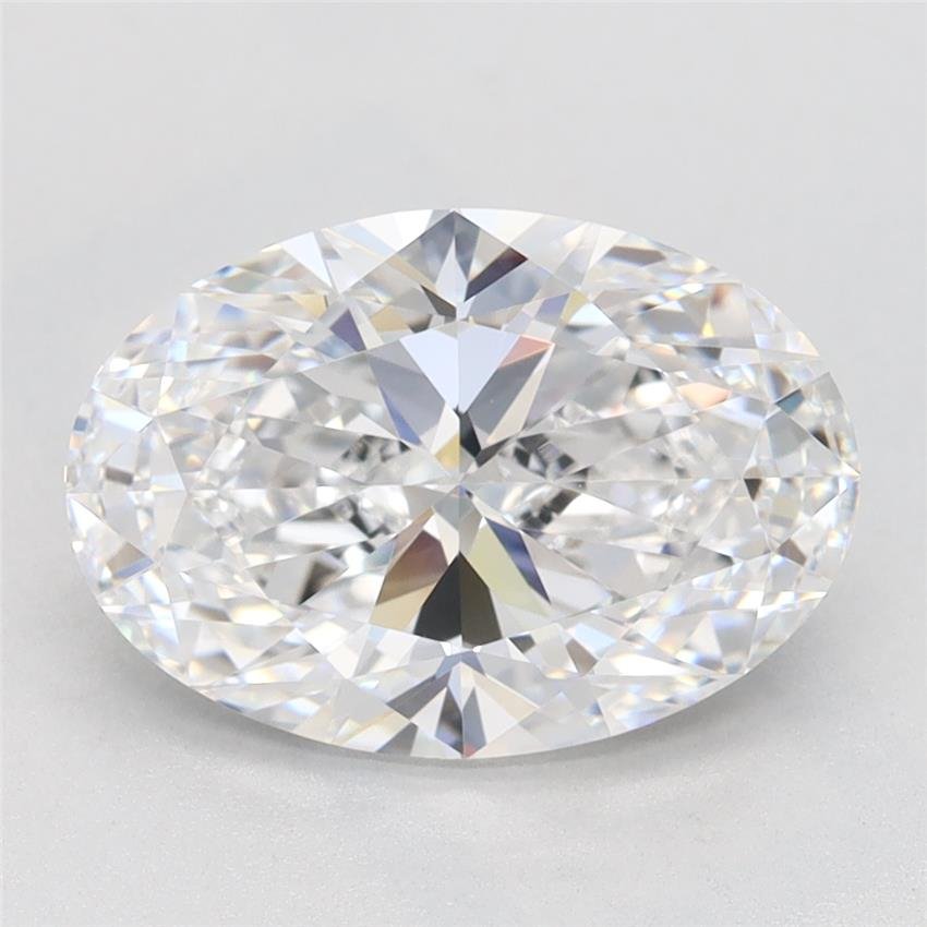 2.58ct D VVS1 Rare Carat Ideal Cut Oval Lab Grown Diamond