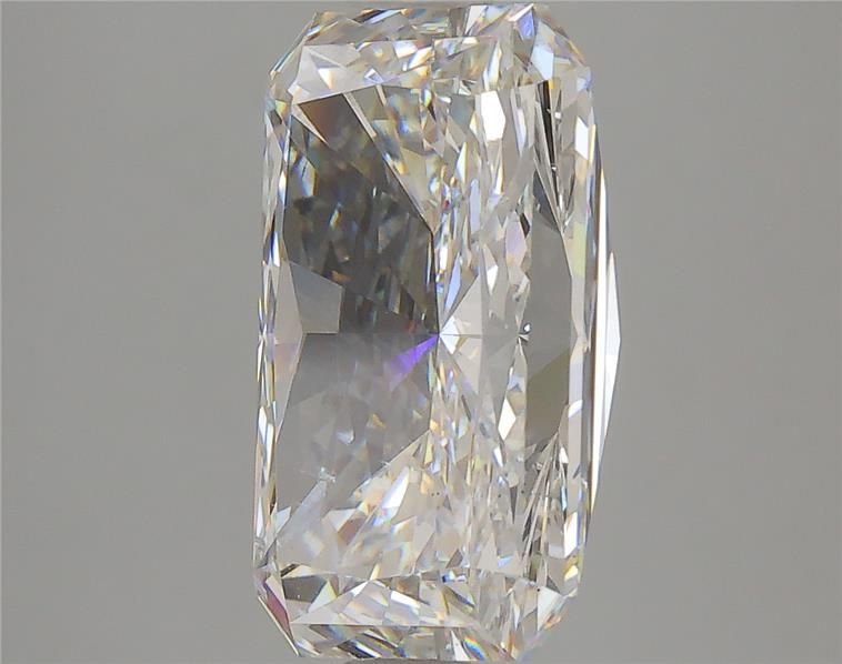 5.39ct F SI1 Rare Carat Ideal Cut Radiant Lab Grown Diamond