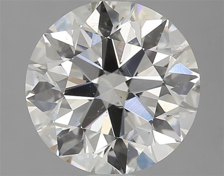 2.09ct K SI1 Rare Carat Ideal Cut Round Diamond