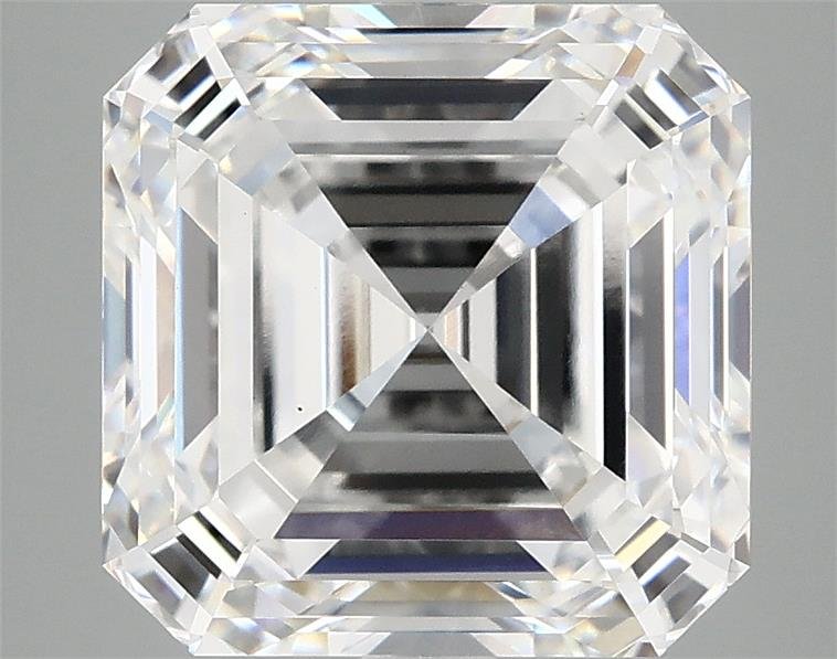 5.09ct D VS1 Rare Carat Ideal Cut Asscher Lab Grown Diamond