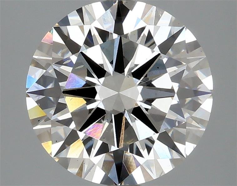 3.09ct G SI1 Excellent Cut Round Lab Grown Diamond