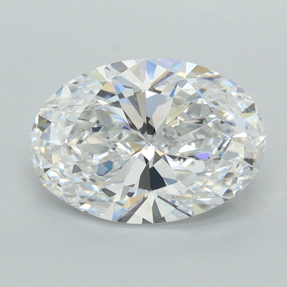 2.56ct D VVS1 Rare Carat Ideal Cut Oval Lab Grown Diamond