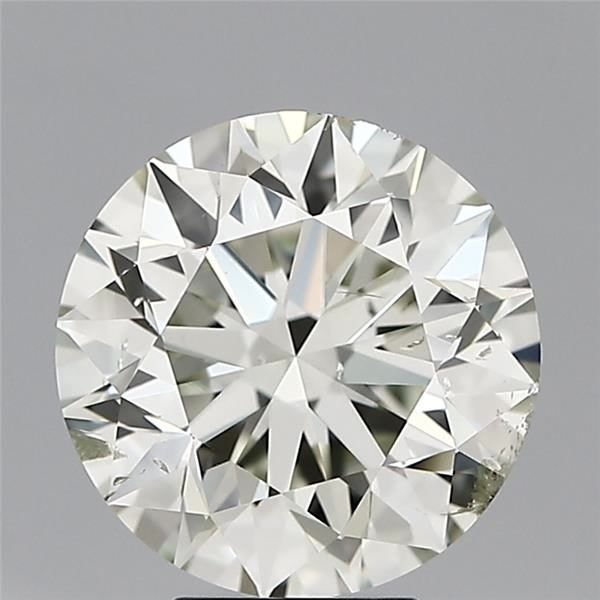 5.03ct J SI2 Excellent Cut Round Diamond