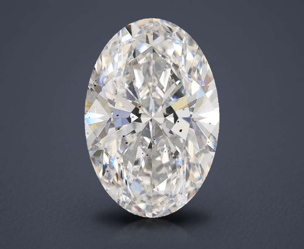 5.04 Carat Oval Lab Diamond