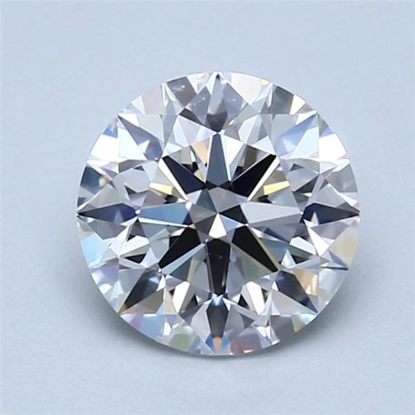 1.70ct E VVS2 Rare Carat Ideal Cut Round Diamond