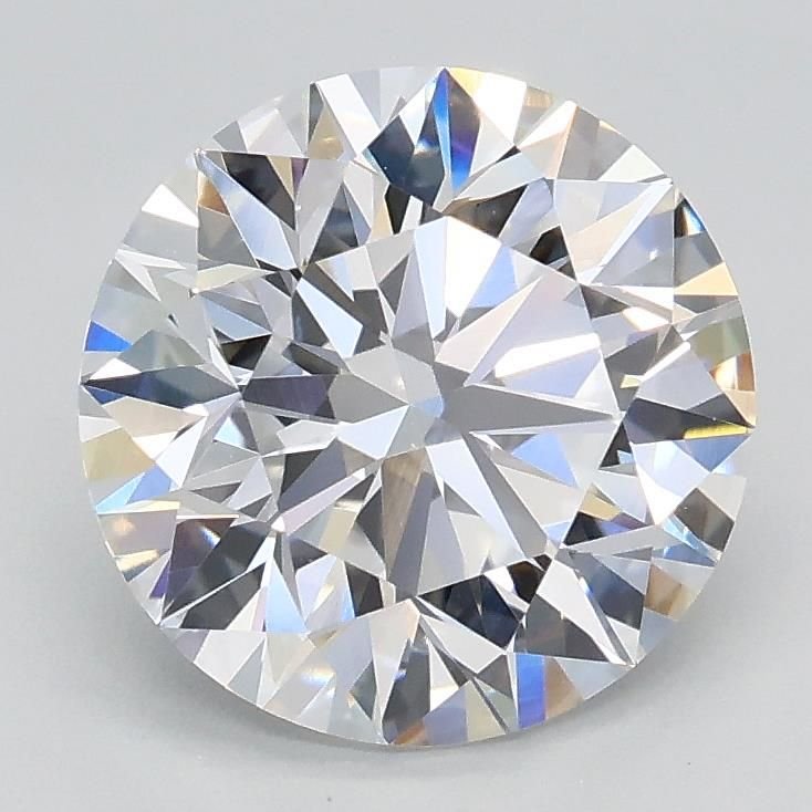 2.04ct D VVS2 Rare Carat Ideal Cut Round Lab Grown Diamond
