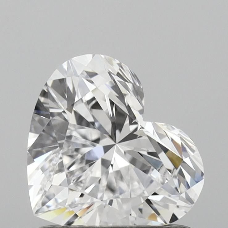 0.85ct D VVS2 Rare Carat Ideal Cut Heart Lab Grown Diamond