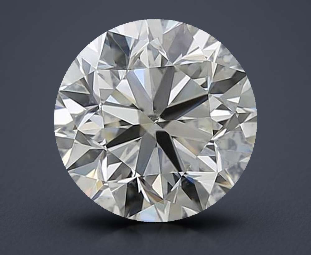 3.01 Carat Round Natural Diamond