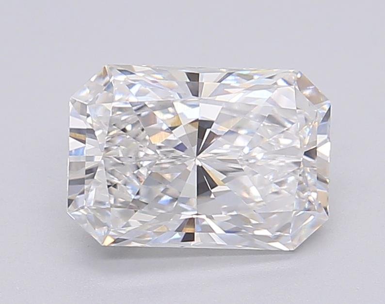 1.51ct E VVS2 Rare Carat Ideal Cut Radiant Lab Grown Diamond