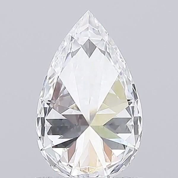 1.10ct D VVS1 Rare Carat Ideal Cut Pear Lab Grown Diamond