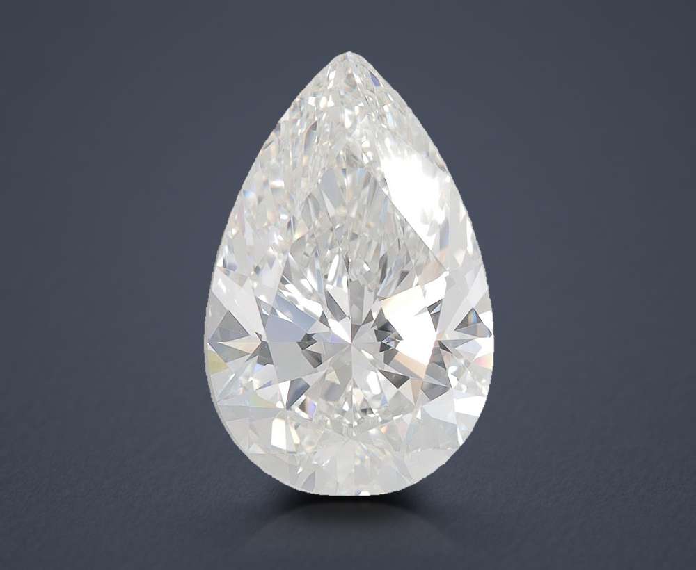 4.10 Carat Pear Lab Diamond