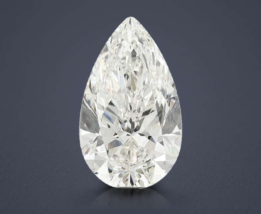 6.01 Carat Pear Lab Diamond