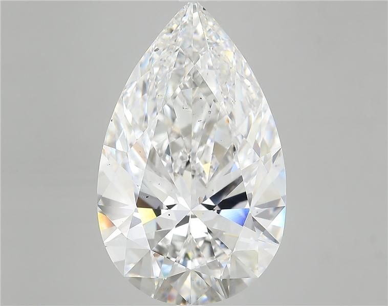 10.55ct E SI1 Rare Carat Ideal Cut Pear Lab Grown Diamond