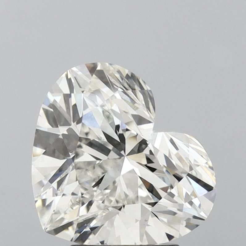 3.54ct G VS1 Rare Carat Ideal Cut Heart Lab Grown Diamond