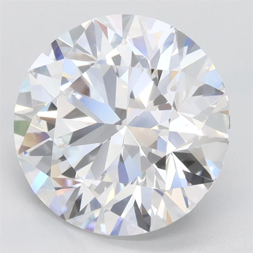 3.03ct D IF Rare Carat Ideal Cut Round Lab Grown Diamond