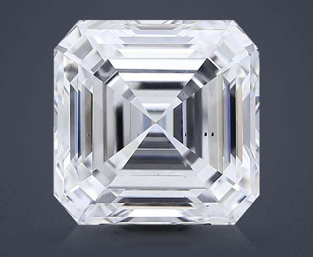 7.33 Carat Asscher Lab Diamond