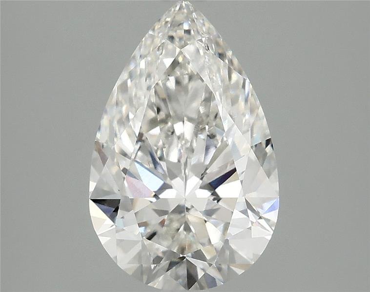 2.46 Carat Pear Lab Diamond