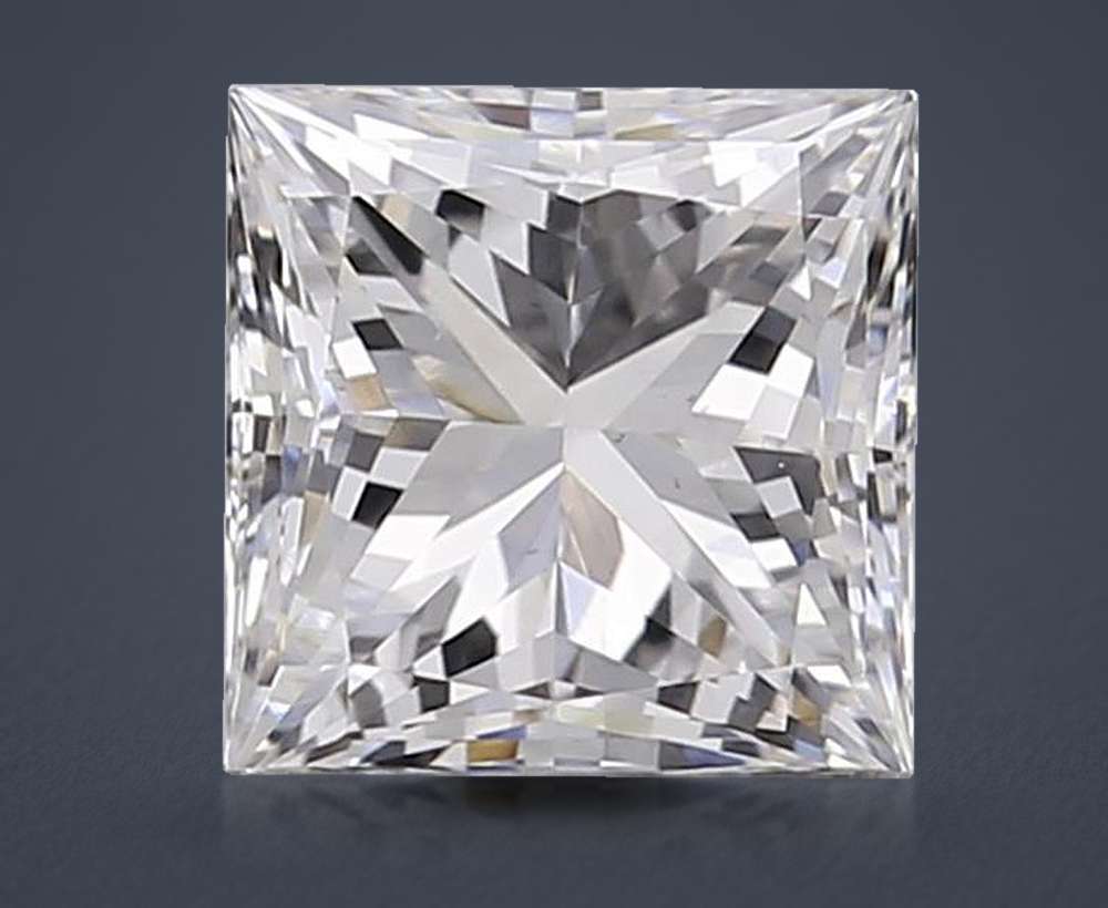 0.66 Carat Princess Lab Diamond