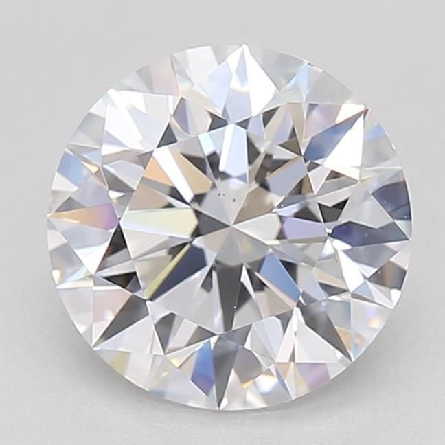1.26ct D VS1 Rare Carat Ideal Cut Round Lab Grown Diamond