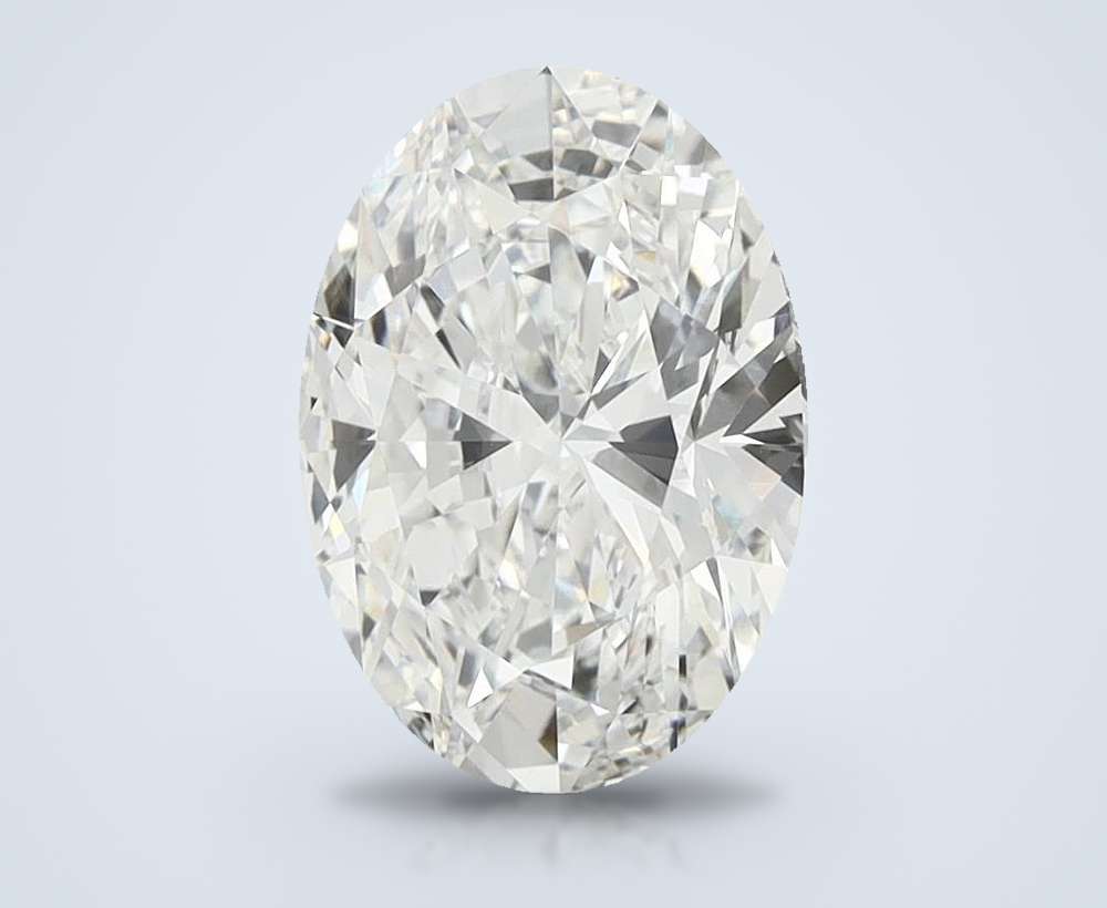 6.60 Carat Oval Lab Diamond