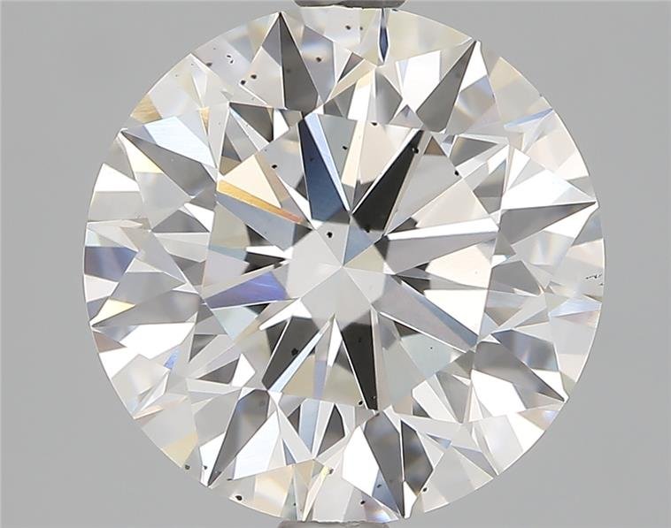 2.63ct F SI1 Rare Carat Ideal Cut Round Lab Grown Diamond