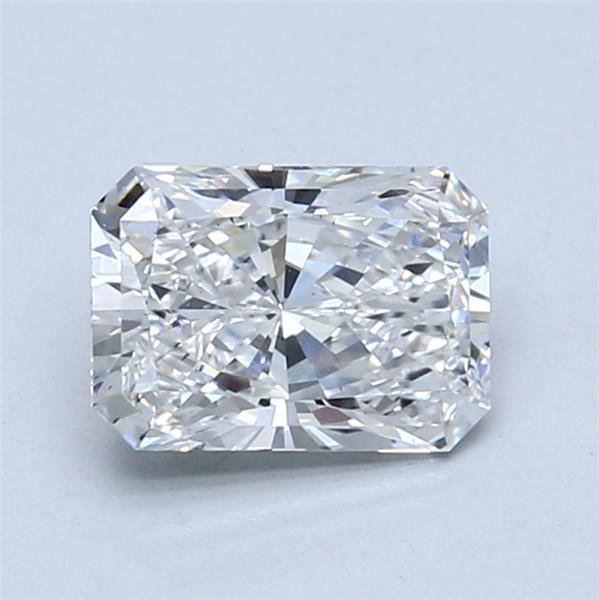 1.21ct F SI1 Rare Carat Ideal Cut Radiant Lab Grown Diamond