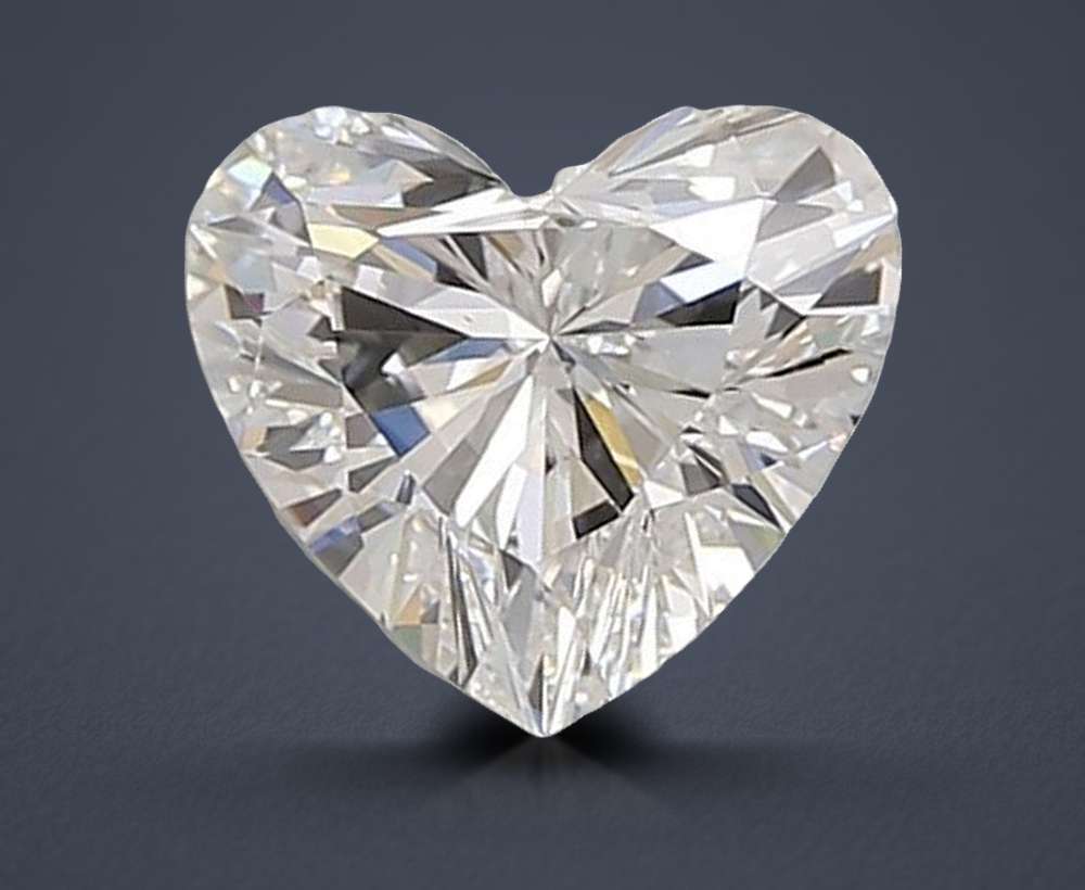 1.38 Carat Heart Lab Diamond