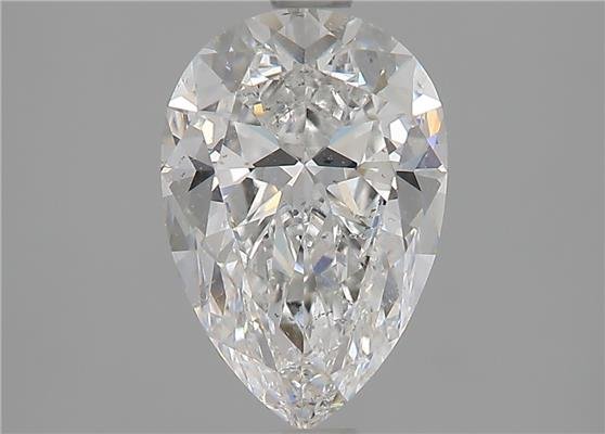 1.71 Carat Pear Natural Diamond