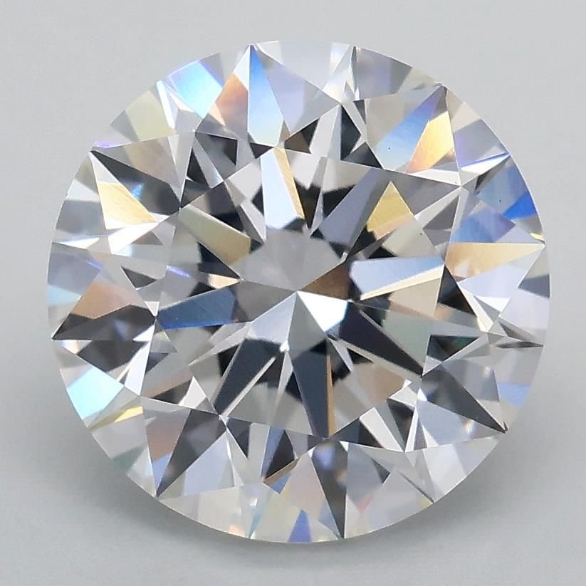 3.07ct E VS1 Rare Carat Ideal Cut Round Lab Grown Diamond