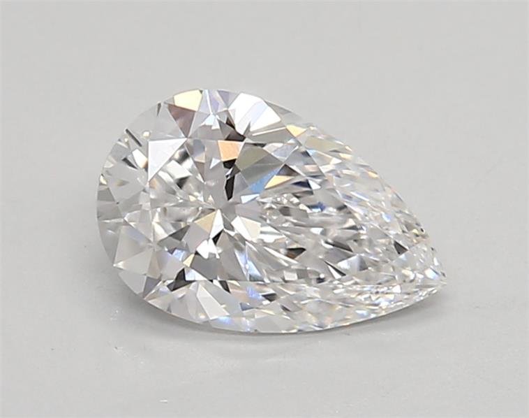 0.99ct D VVS2 Rare Carat Ideal Cut Pear Lab Grown Diamond