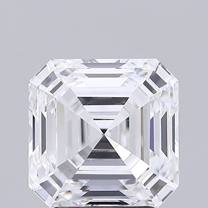 2.59ct D VVS1 Rare Carat Ideal Cut Asscher Lab Grown Diamond