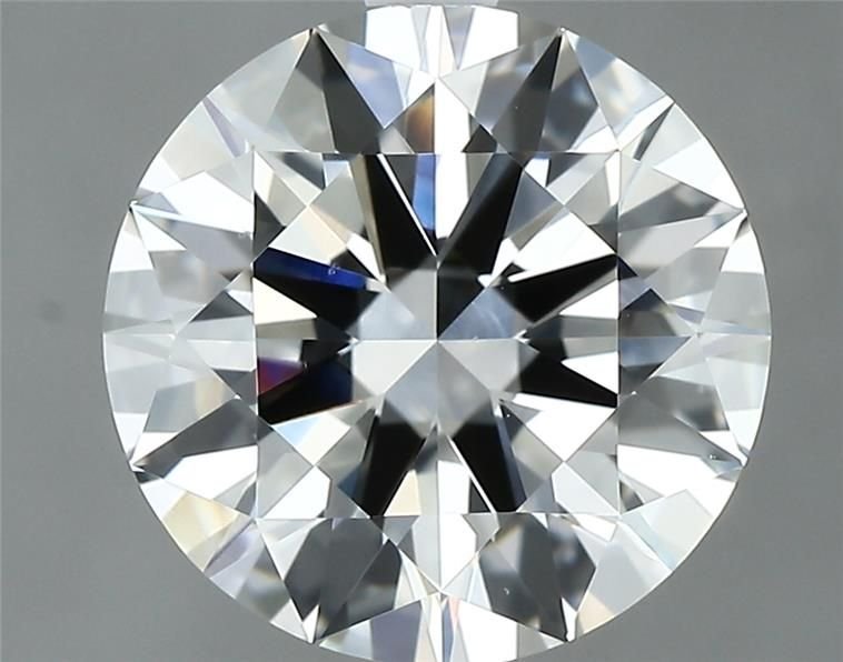 3.01ct H VS1 Rare Carat Ideal Cut Round Diamond