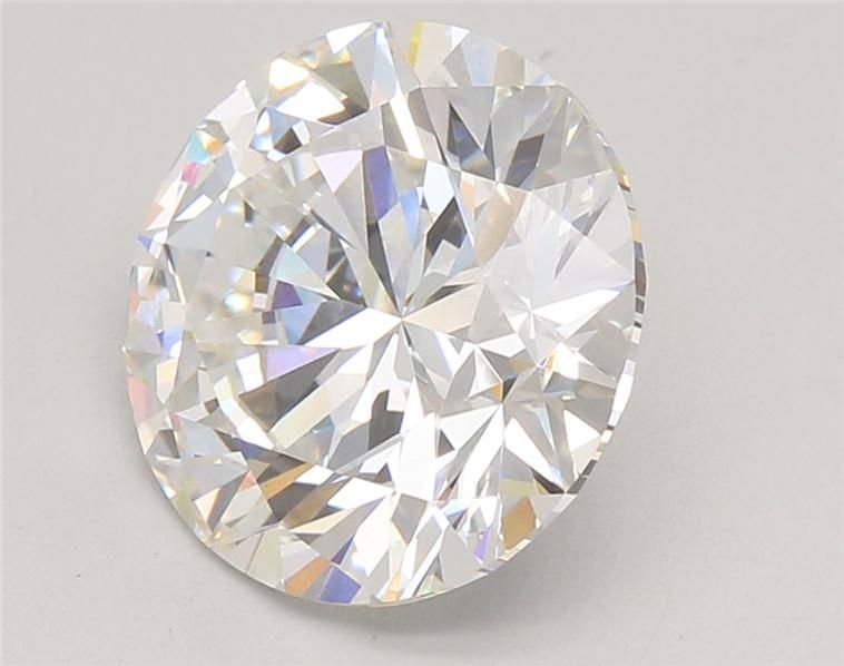 5.01ct E VVS2 Rare Carat Ideal Cut Round Lab Grown Diamond
