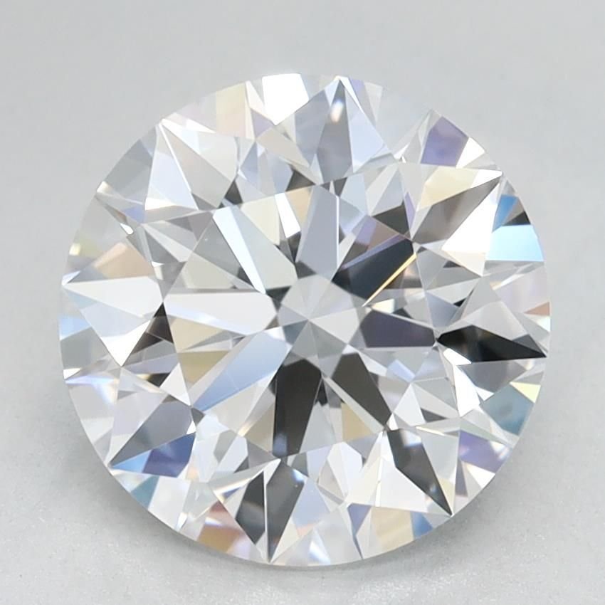 2.14ct D IF Rare Carat Ideal Cut Round Lab Grown Diamond