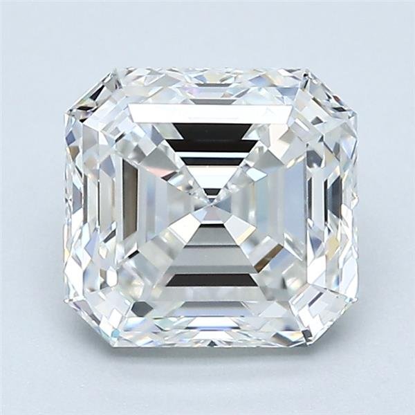 2.01ct F VVS1 Rare Carat Ideal Cut Asscher Diamond